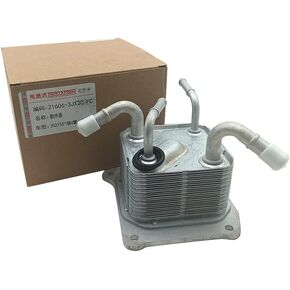 TRANSPEED RE0F11A JF015E CVT Transmission Oil Cooler High 4 Tube 21606-3JX2C For Nissan Versa 1.6L 2012-2017
