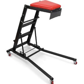 Garage Shop Creepers, Heavy Duty High Creeper Capacity (400Lb) Adjustable Height Foldable Creeper with Caster Wheels,Topside Automotive Engine Creeper Black, for Auto