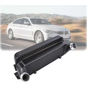 استبدال المبرد الداخلي EVO II لسيارة BMW M235i M2 328i 335i 428i 435i N20 N26 N47 N55 2012-2018، أسود Mixizap