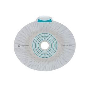 Ostomy Baseplate SenSura - Item Number 10531BX - 3/8"-2-9/16" (10-65 mm), Yellow, Cut-to-fit - 5 Each / Box