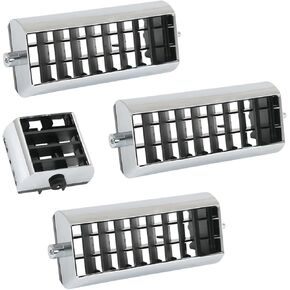 A/C Dash Vents SET 4 PCS # 3979751 & 14014536 - Compatible with Chevy Gmc TRUCK 1981-1987