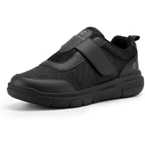 FitVille Diabetic Shoes for Men Extra Wide Width, Swollen Feet Shoes for Neuropathy Walking Shoes for Diabetics Pain Relief