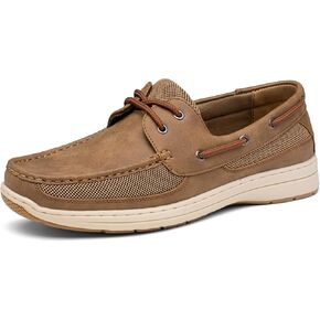Vostey Men's Boat Shoes Slip On Stylish Casual Loafers Deck Shoes for Men