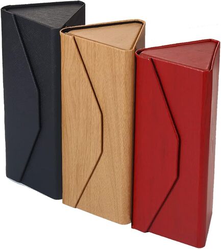Glasses Cases, Eyeglasses Case Hard Shell For Men Women, PU Folding Glasses Sunglasses Case Portable With Clean Cloth in Saudi Arabia