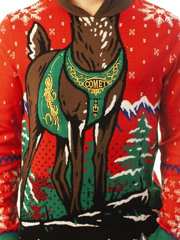 Ugly Christmas Party Classic Knitted Ugly Christmas Sweater for Men & Women Hoodie in Saudi Arabia