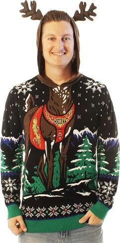 Ugly Christmas Party Classic Knitted Ugly Christmas Sweater for Men & Women Hoodie in Saudi Arabia