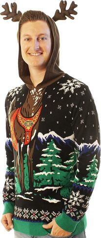 Ugly Christmas Party Classic Knitted Ugly Christmas Sweater for Men & Women Hoodie in Saudi Arabia