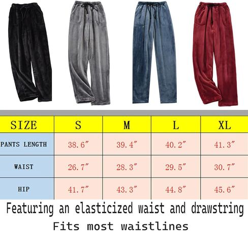 AUPancc Flannel Pajama Pants Women - Fleece Pajama Pants Women with Pockets and Drawstring,Cute Fuzzy Pajama Pants for Winter in Saudi Arabia
