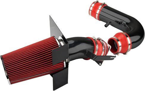 Cold Air Intake System High Flow Inlet for Ram 1500 2003-2008 Black in Saudi Arabia