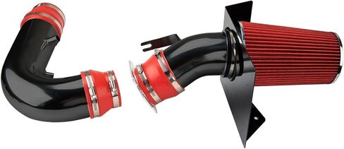 Cold Air Intake System High Flow Inlet for Ram 1500 2003-2008 Black in Saudi Arabia