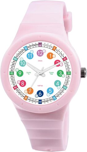 Kids Analog Watch，Waterproof Watch for Kids Boys Girls Ages 3-16，Soft Band Learning Time Teacher Easy to Read Analog Sport Outdoor Children Watches, Luminous Watch, Kids Gifts，Boys Girls Watch in Saudi Arabia