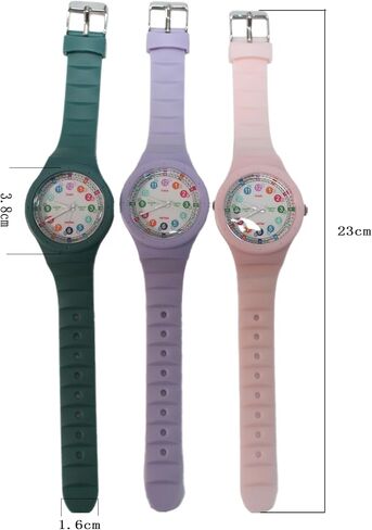 Kids Analog Watch，Waterproof Watch for Kids Boys Girls Ages 3-16，Soft Band Learning Time Teacher Easy to Read Analog Sport Outdoor Children Watches, Luminous Watch, Kids Gifts，Boys Girls Watch in Saudi Arabia
