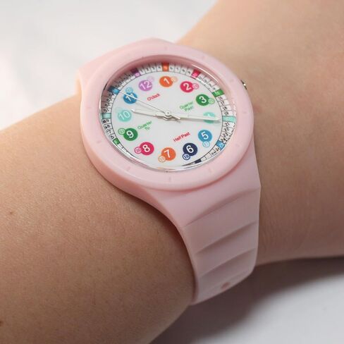 Kids Analog Watch，Waterproof Watch for Kids Boys Girls Ages 3-16，Soft Band Learning Time Teacher Easy to Read Analog Sport Outdoor Children Watches, Luminous Watch, Kids Gifts，Boys Girls Watch in Saudi Arabia
