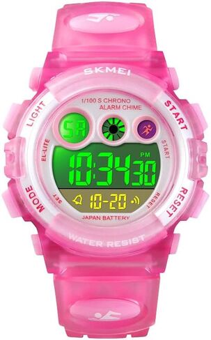 Boys Watch Digital Sports Waterproof Outdoor Kids Watches Alarm Clock 12/24 H Stopwatch Calendar 3-15 Year Old Boys Girls Wristwatch in Kuwait