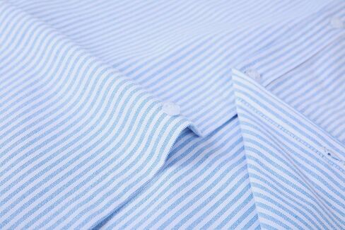 Boys Oxford Button Down Dress Shirt Long Sleeve Casual Collared Uniform in Saudi Arabia