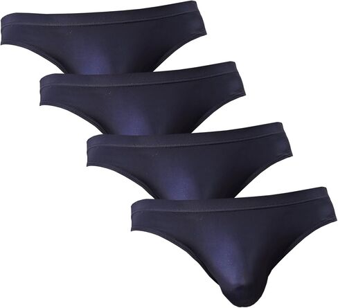 Men's Silky Bikini Underwear Briefs Low Rise Pack in Saudi Arabia