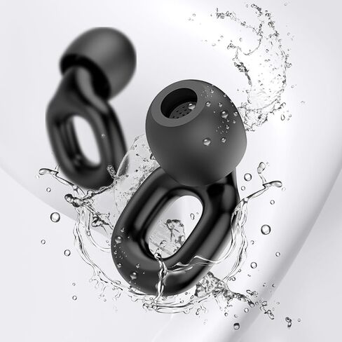 Ear plugs for sleeping, 35dB Noise Reduction Hearing Protection EarPlugs, Reusable Silicone Earplug, 7 Pair Eartips in XS/S/M/L Replaceable Single/Double Ear Plug for Sleep, Study, Work, Events(Black) in Kuwait