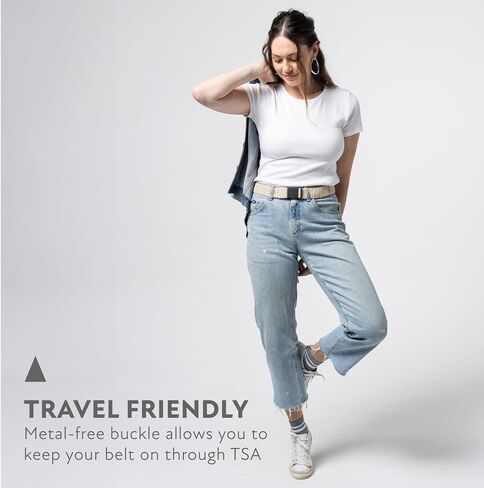 Arcade The Futureweave Unisex Vapor Belt, 4 Way Stretch Webbing, Non-Metal Travel Friendly Buckle in Kuwait