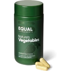 Fruits and Vegetables Supplements | Fruit and Veggies Supplement to Find Balance | Of Nature, Fruit and Vegetable Capsules for Adults, Simply Natures | 90 Count Each, 1 Mo Supply Set