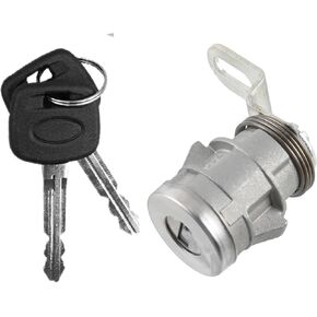 Tailgate Door Lock Cylinder & Key Set Compatible with Toyota Tundra 2014-2021 Toyota Tacoma 2016-2023