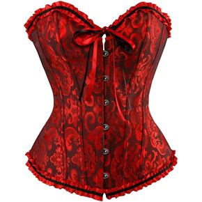 ICEGIA Waist Trainer for Women Corset Cincher Body Shaper Girdle Trimmer with Steel Bones Extender