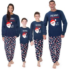 GRPSKCOS Christmas Pajamas for Family Christmas Matching Family Pyjamas Set Xmas Santa Claus PJs for Mens Womens Adults Kids