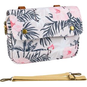 ANZOME Girl Bike Basket - Fun Bike Handlebar Bag for Young Riders and Stylish Moms, Doubles as a Shoulder Bag or Crossbody Bag