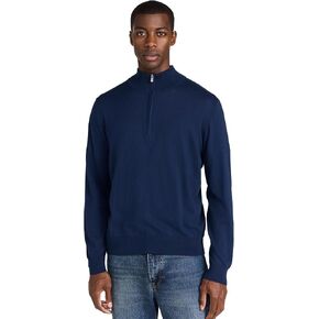 Faherty Men's Movement Quarter Zip Sweater