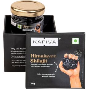 100% Pure Himalayan Shilajit Resin, High Potency for Men & Women | 40 Servings of 500mg | 80+ Trace Minerals, Upto 70% Fulvic Acid | Authentic, Lab Tested | Natural Energy & Immune Support