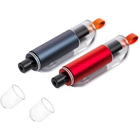 2 PCS Glass Breaker, Mini Window Breaker Emergency Rescue Escape Tool, Portable Safety Hammer for Vehicles, Car Accessories (Blue+Red)