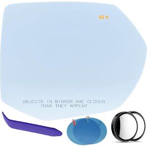 EAP Passenger Side Mirror Glass Compatible with Tahoe, Yukon, Escalade, Suburban 2021-2025, Heated with Blind Spot 84642723 GM1325217