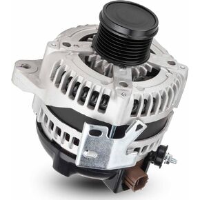 Alternator 11195 Compatible with 2.4L 2.4 2007-2009 07 08 09 Toyota Camry 2009 2010 09 10 Pontiac Vibe Toyota Corolla Matrix 104210-4881 104210-4880