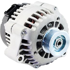 8247N Alternator Compatible with Chevy C Truck Silverado 4.3 4.8 5.3 6.0 2000 2001 2002 2003 2004 10464451 10464481 10480326M 10480476 15755616W 15768829 19244728 19244731, 105A CW 6-Groove Pulley