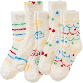 SeeyAN Womens Fuzzy Socks Fluffy Warm Slipper Winter Comfy Thermal Cozy Plush Sleep Home Cabin Socks