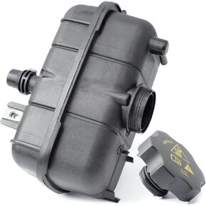68364312AC Coolant Recovery Tank with Cap Replacement for Jeep Wrangler 2.0L L4 2019-2023, Engine Coolant Recovery Bottle Replace 68364312AA 68364312AB