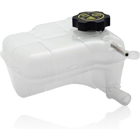 603-383 Engine Coolant Reservoir Radiator Expansion Tank With Cap for 2010-2016 Chevy Cruze Orlando 2012-2018 Buick Verano Cascada 13505353, 13393368, 13465094, 13256823