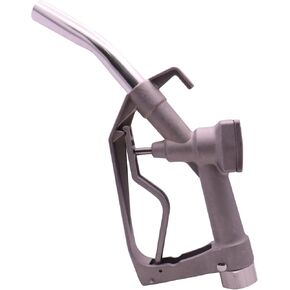 فوهة وقود يدوية NPT مقاس 3/4 بوصة مع خطاف ودوار أقصى معدل تدفق 24 GPM 50 PSI لفوهة مضخات الوقود اليدوية والكهربائية 1 بوصة (OD = 25 مم) صنبور منحني يستخدم لوقود الديزل الحيوي وزيت البنزين