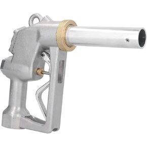 Autmatic Nozzle, Heavy Duty 10GPM High Flow Fuel Nozzle, 1.5" DN40 Threaded & 3-Notch & Auto Shut Off, for, Gasoline, Kerosene