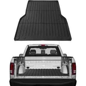 MIROZO Truck Bed Mat Compatible with 2005-2023 Toyota Tacoma,All-Weather Protection TPE Truck Bed Liner 5FT Short Bed Truck Accessories