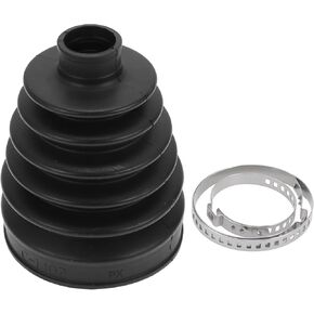 Outer CV Joint Boot Kit for BMW X3 2004-2010 Strong Durable Constant Velocity Joint Boot No.31607529203 W/Clamps Rubber 1 Set