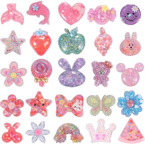 1 Pack 25 PCS Cute Shoes Charms for Girls & Little Kids Charms for Women Girls Birthday Gifts