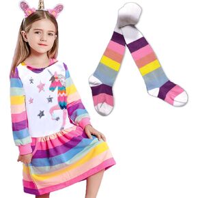 VIKITA Girls Winter Tutu Dress & Tights LH7600+F5006-6T