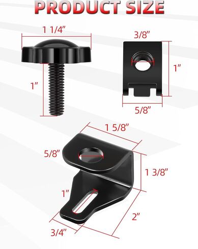 Amazicha Theft Deterrent Saddlebag Locks Saddle Bag Lock Black Fit for Harley Davidson Touring Street Glide, Electra Glide, Road King, Road Glide 1988-Later in Saudi Arabia