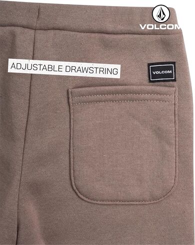 بنطال رياضي للأولاد من Volcom - بنطال رياضي من مزيج القطن الناعم وحزام خصر مطاطي - بنطال رياضي متين للأولاد (4-16) in Saudi Arabia