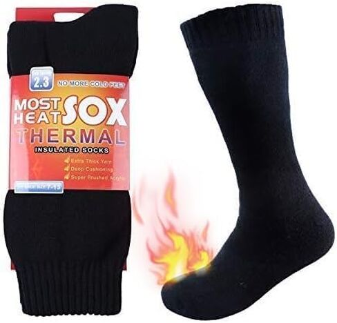 Thermal Socks for Men, Winter Warm Socks Mens for Cold Weather Extreme Temperatures in Kuwait