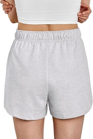 AUTOMET Womens Sweat Shorts Trendy Casual Athletic Shorts Running Summer Vacation Outfits Comfy 2024 Fashion Workout Clothing in Saudi Arabia