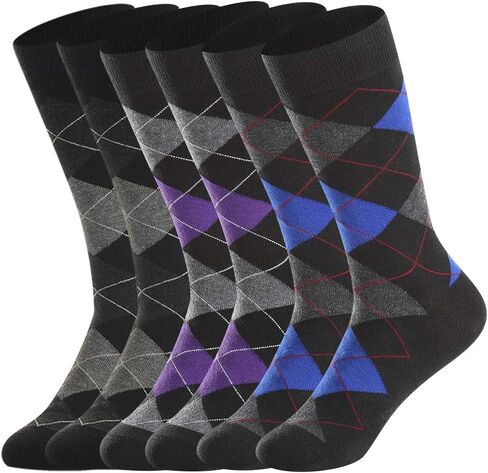 جوارب صوف ميرينو من BONANGEL للرجال، جوارب صوف رقيقة للرجال، جوارب شتوية من الصوف الحراري، جوارب سوداء للطاقم in Kuwait