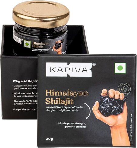 100% Pure Himalayan Shilajit Resin, High Potency for Men & Women | 40 Servings of 500mg | 80+ Trace Minerals, Upto 70% Fulvic Acid | Authentic, Lab Tested | Natural Energy & Immune Support in Saudi Arabia