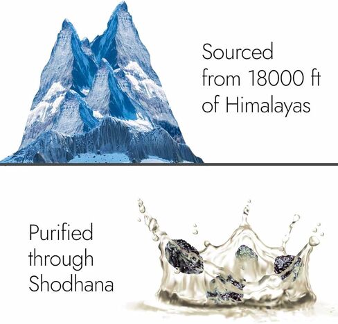 100% Pure Himalayan Shilajit Resin, High Potency for Men & Women | 40 Servings of 500mg | 80+ Trace Minerals, Upto 70% Fulvic Acid | Authentic, Lab Tested | Natural Energy & Immune Support in Saudi Arabia