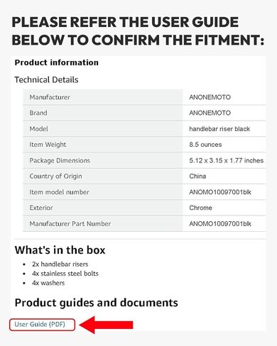7/8 بوصة ارتفاع المقود 30 مم، حامل مقود الدراجة النارية متوافق مع Kawasaki Honda سوزوكي ياماها ATV Dirt Bike KLR650 F650GS F800ST MT-07 MT-09 (أسود) in Kuwait